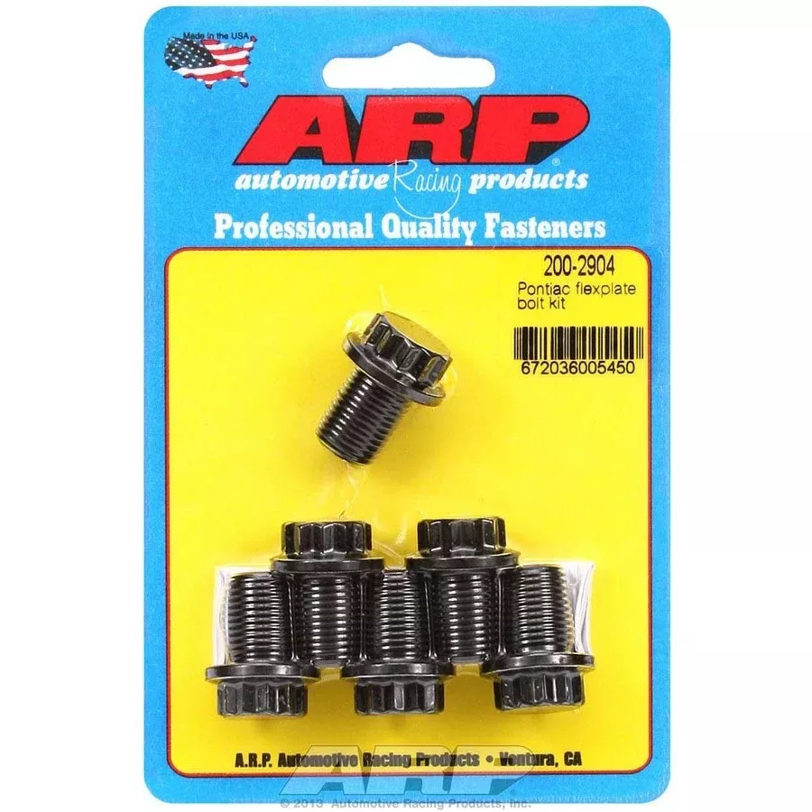 ARP Pontiac Flexplate Bolt Kit - 6-Bolt