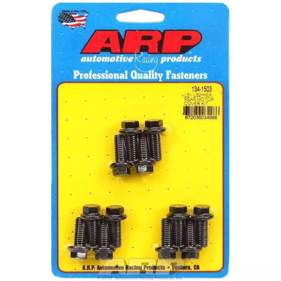 ARP Rear Motor Cover Bolt Kit - 6 Point LS1/LS2