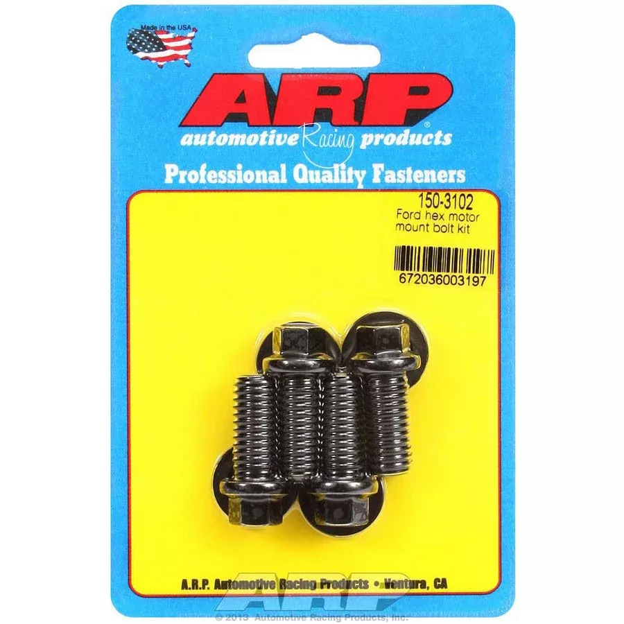ARP SB Ford Windsor Motor Mount Bolt Kit - 6 Point