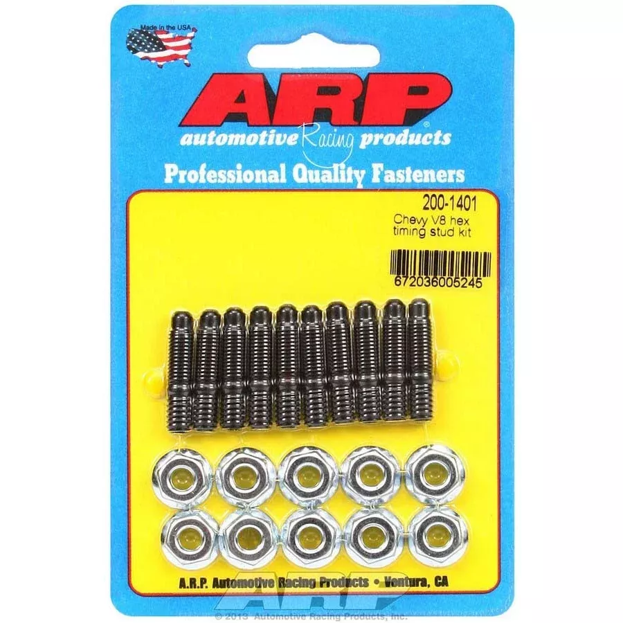 ARP Timing Cover Stud Kit - SB Chevy - Hex Heads