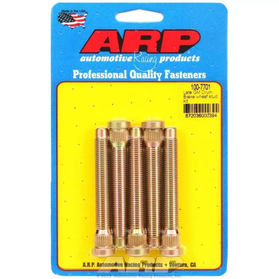 ARP Wheel Stud Kit - 7/16- 20, 3.250" Length, .486 Knurled Diameter - (5 Pack)