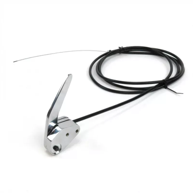 AutoLoc Chrome Latch Release System with Cable and Housing