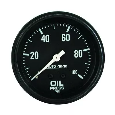 AutoMeter 0-100 Oil Pressure Auto Gauge