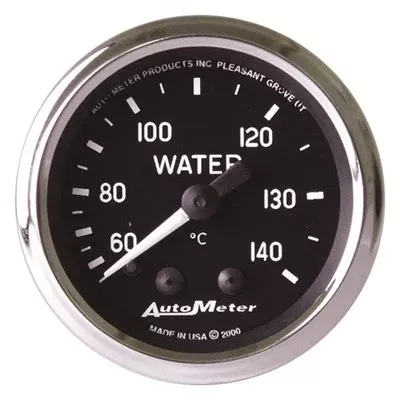 AutoMeter 2-1/16" Cobra Series Water Temp Gauge