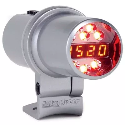 AutoMeter 2-1/16" D/P/S Shift Light - 1 Stage - Silver