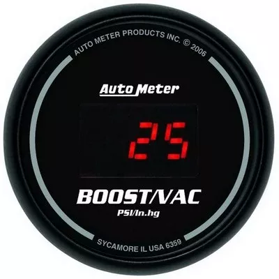 AutoMeter 2-1/16" DG/B Vacuum/Boost Gauge