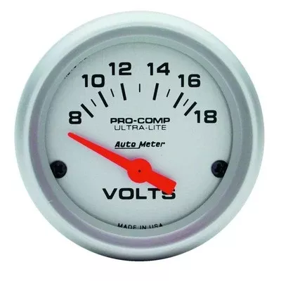 AutoMeter 2-1/16" Mini Ultralite Voltmeter