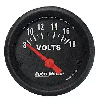 AutoMeter 2-1/16" Voltmeter- 8-18volts
