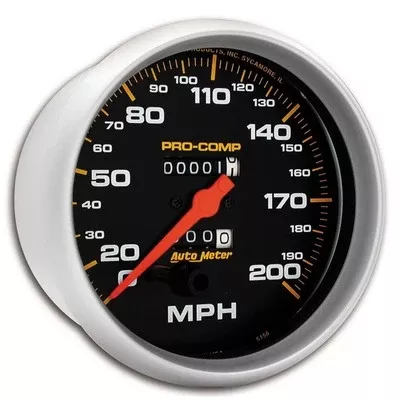 AutoMeter Pro-Comp Speedometer 200 mph