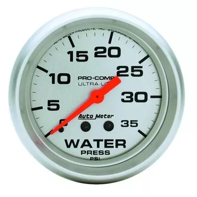 AutoMeter Water Pressure Gauge 0-35 psi