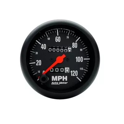AutoMeter Z-Series 3-3/8" Speedometer 120 mph