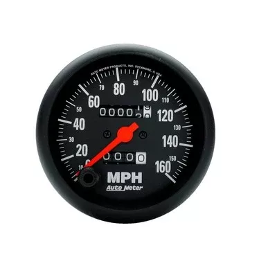AutoMeter Z-Series 3-3/8: Speedometer 160 mph