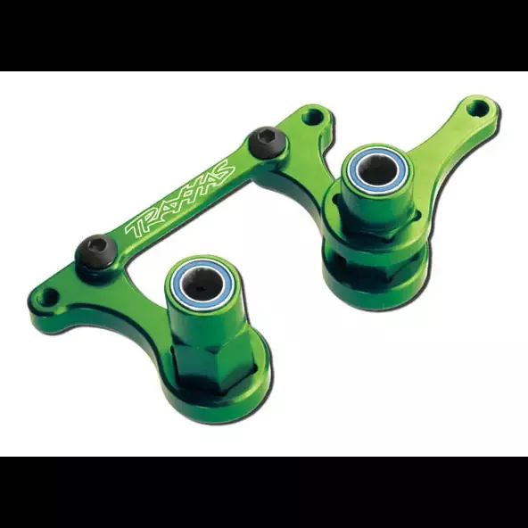 Bellcranks/Draglink Alum Green: 3743G