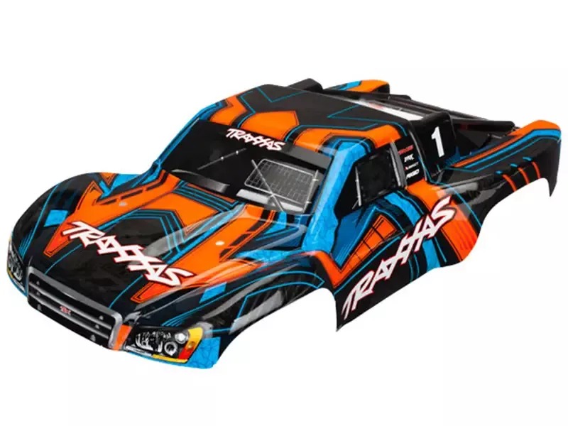 Body Painted Slash 4X4: Orange and Blue