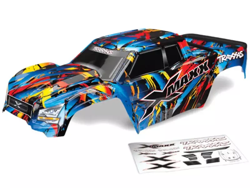 Body Painted X-Maxx, Rock n’ Roll (decals applied)