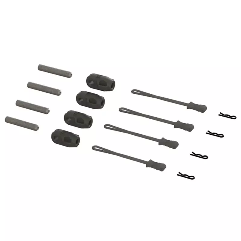 Brace Rod Ends W/Pins & Retainers: ARA320477