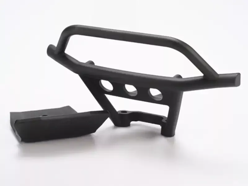 Bumper, Front/ Skidplate, Front (Black): 6735