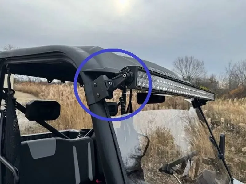 CFMoto UForce 600, 50″ LED Light Bar Brackets