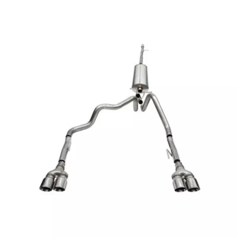 Corsa Cat Back Exhaust for 19+ Silverado 1500 6.3L
