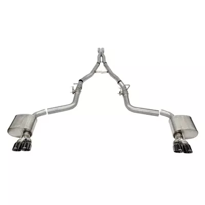 Corsa Cat-Back Exhaust 21070BLK for 2015-22 Challenger