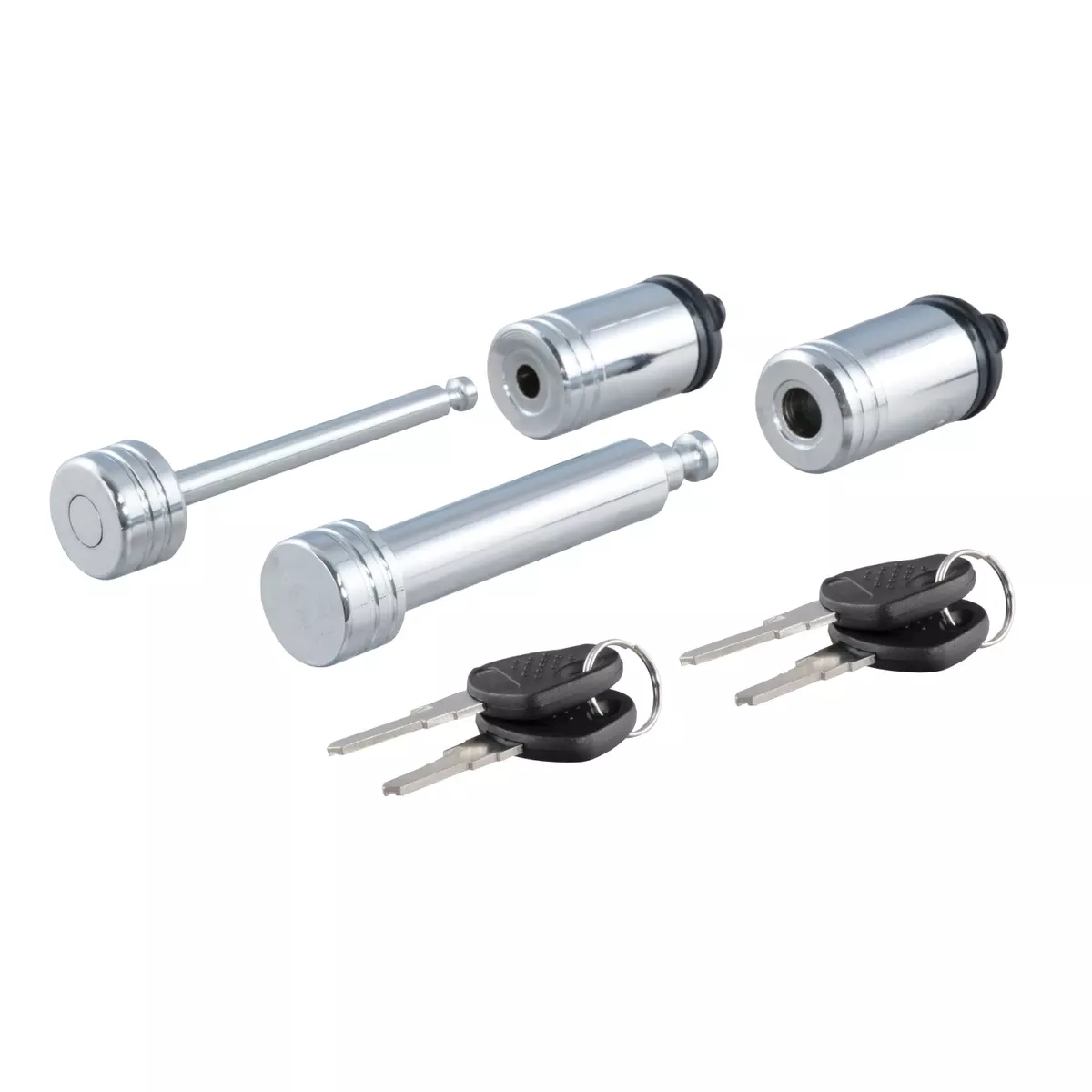 CURT Hitch & Coupler Lock Set (2" Receiver, 2-1/2" Latch) Trailer Hitch Lock