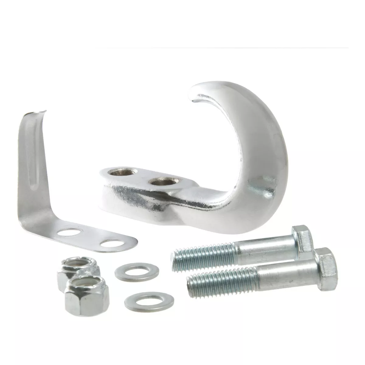 CURT Tow Hook with Hardware (10,000 lbs., Chrome) Tow Hook