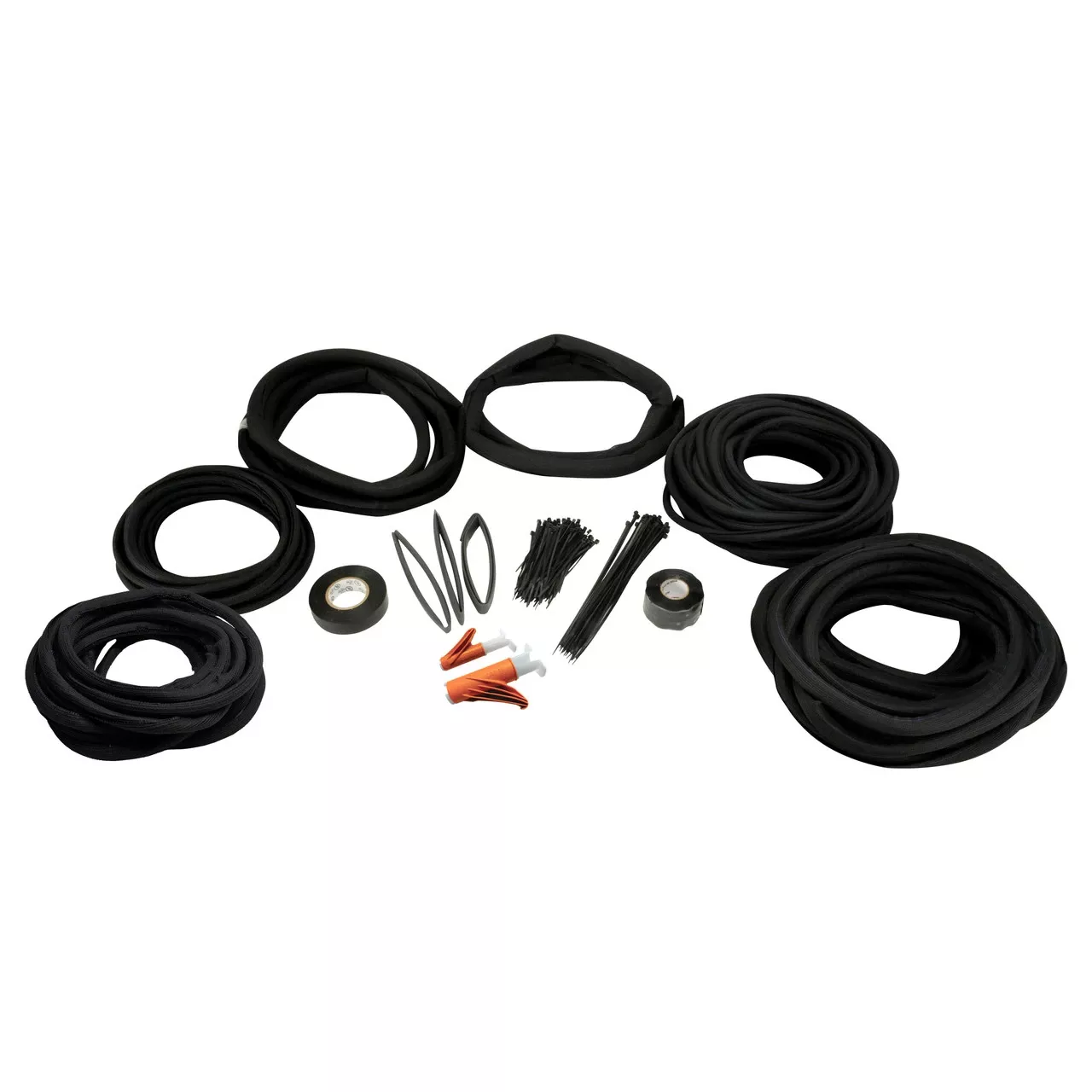 Design Engineering, Inc. 10663 Easy Loom Split Wire Sleeve Master Kit Black
