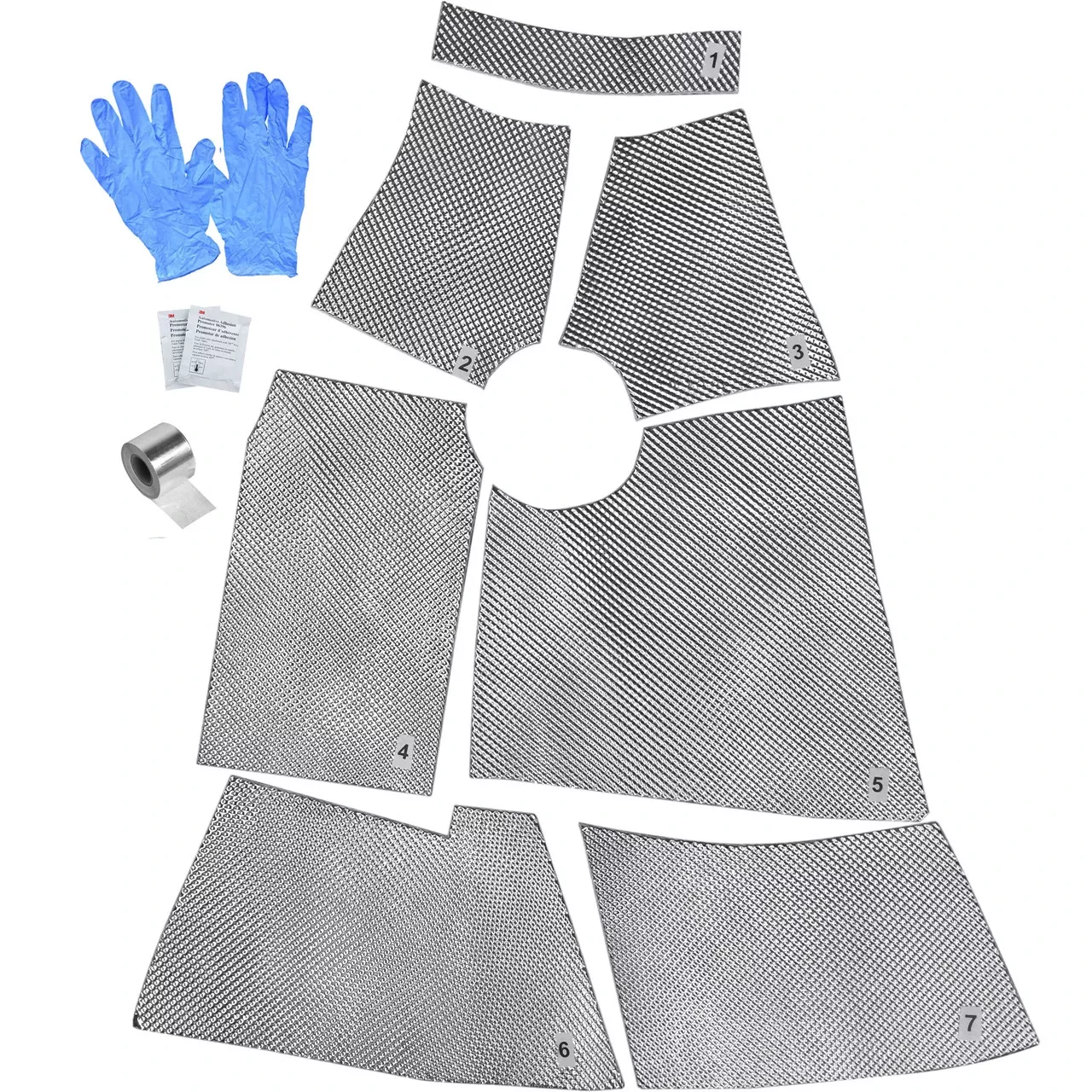 Design Engineering, Inc. 10882 Transmission Tunnel Shield Kit Triumph TR6