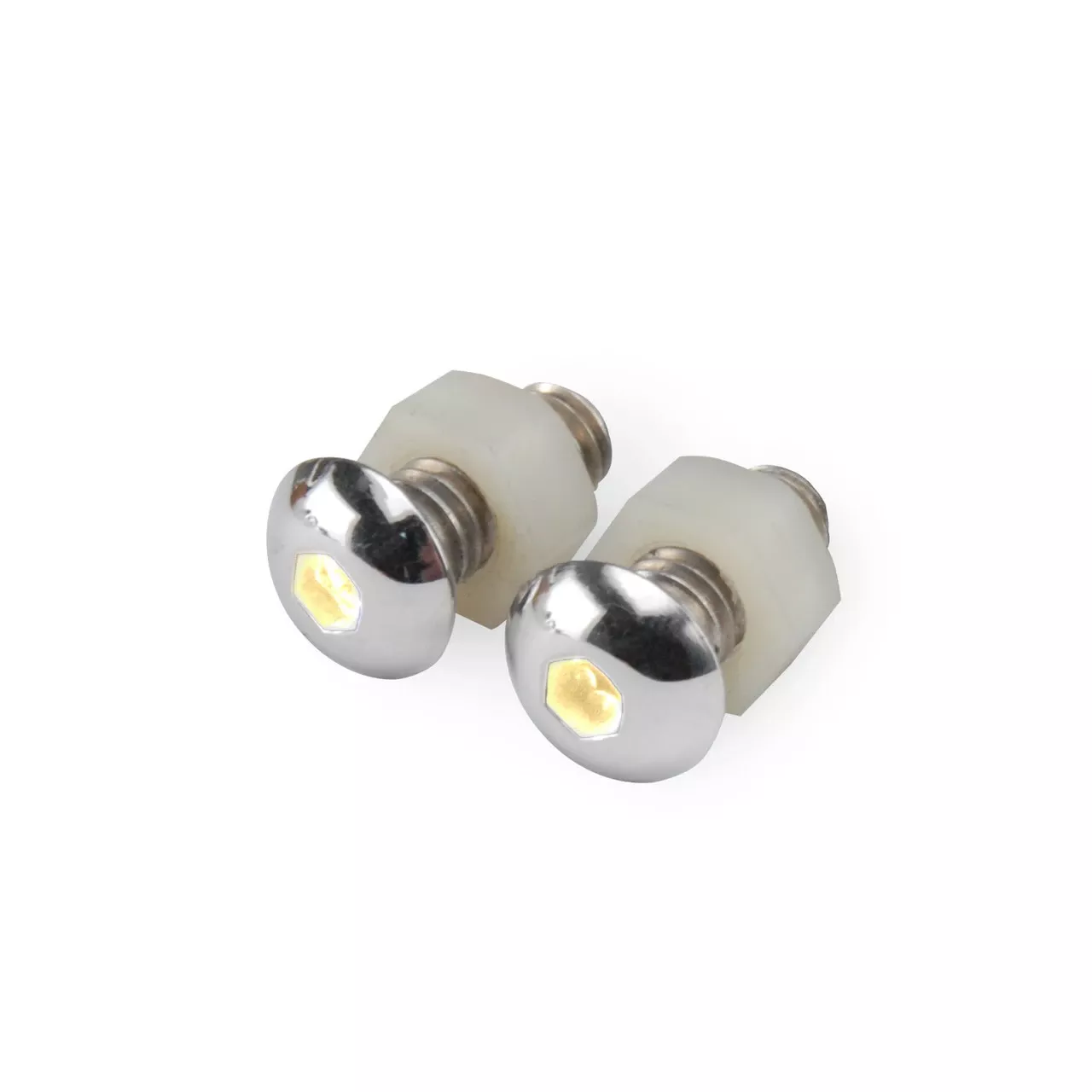 Design Engineering, Inc. 30303 Lite'N Boltz White 2pk
