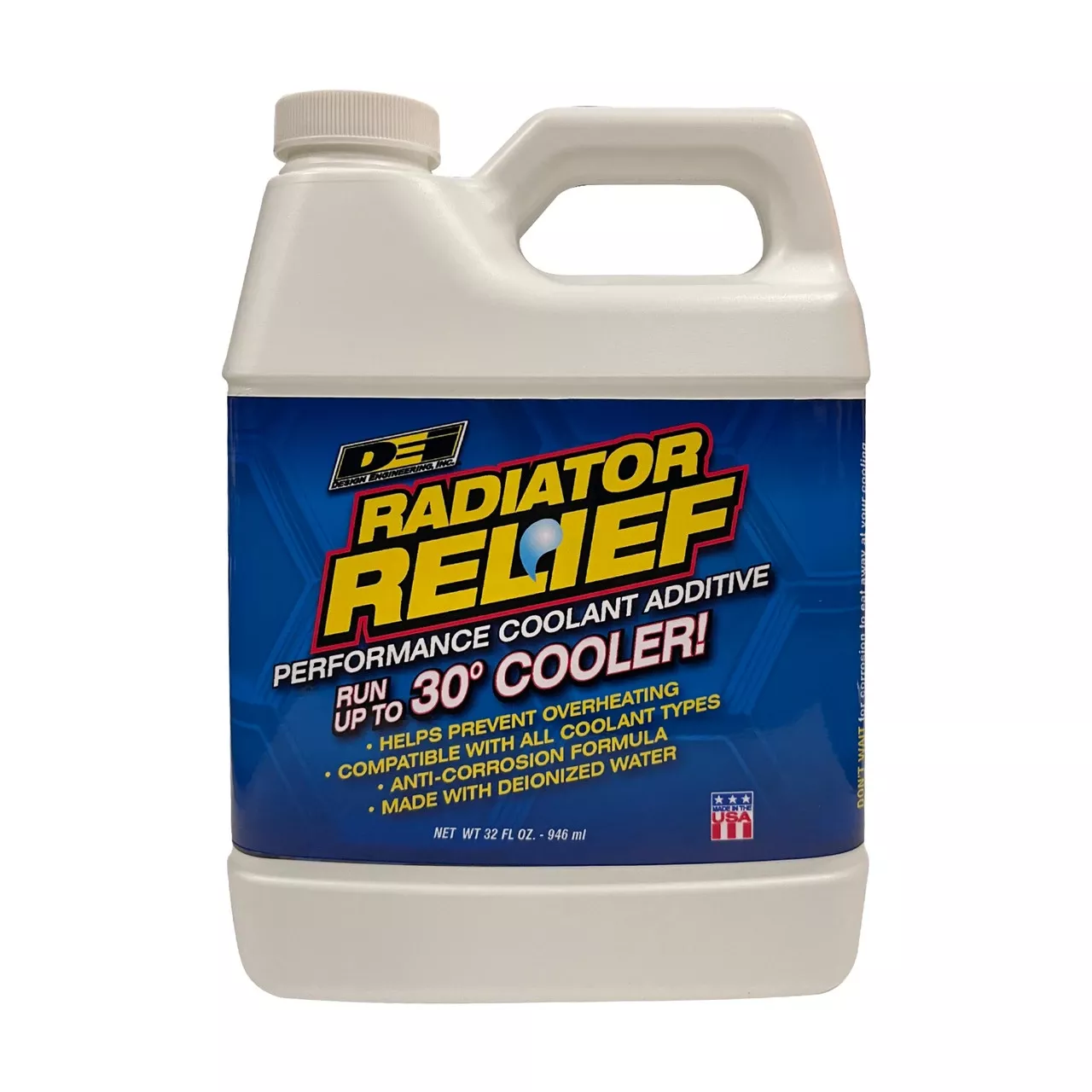 Design Engineering, Inc. 40104 Radiator Relief 32 oz. Clear