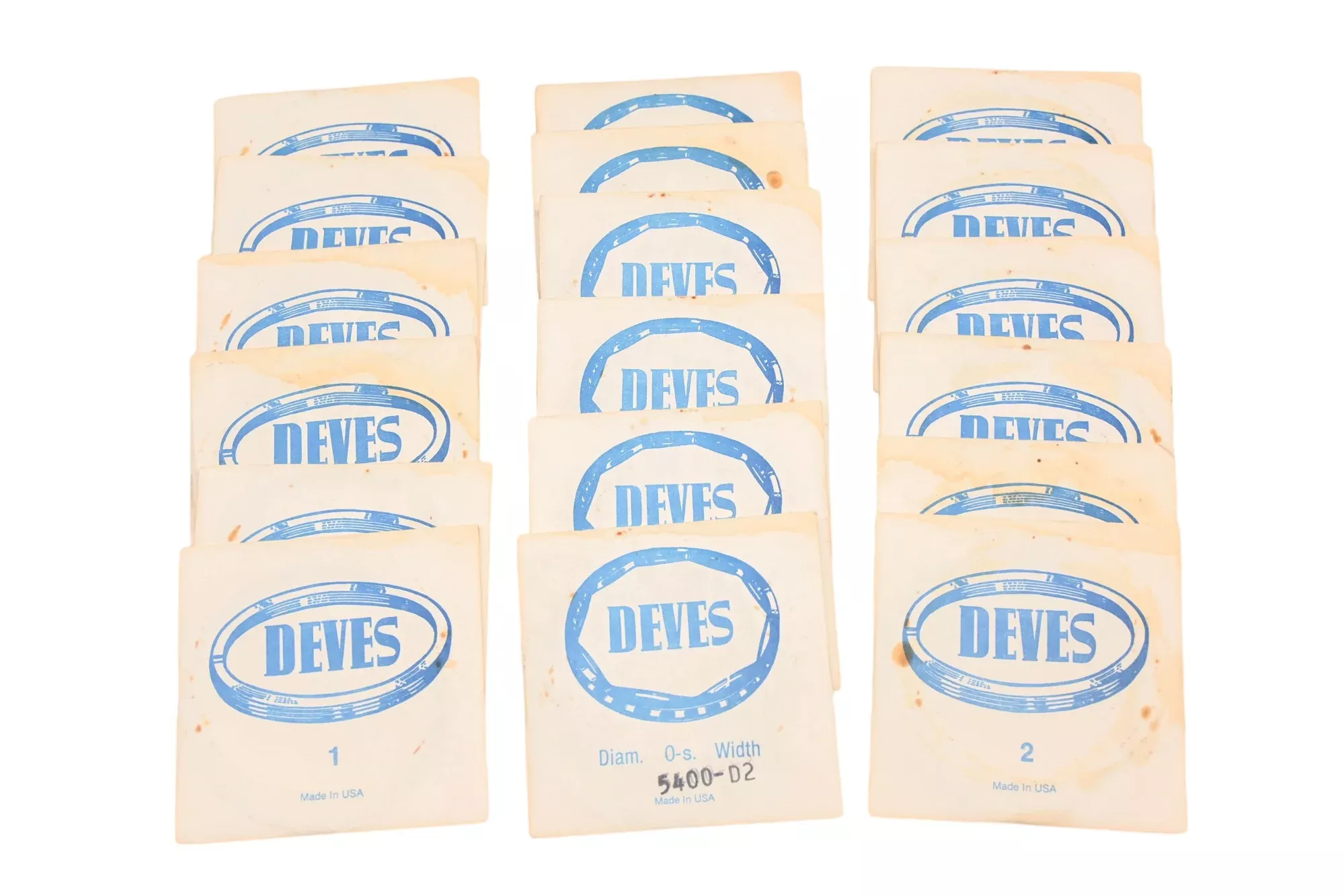 Deves 2163 Piston Ring Kit NOS