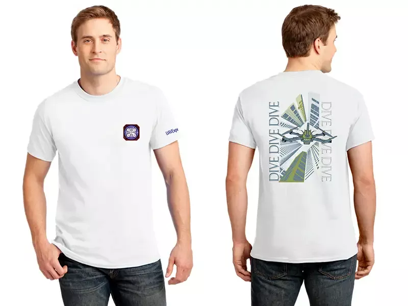 DIVE DIVE DIVE Shirt: X Large