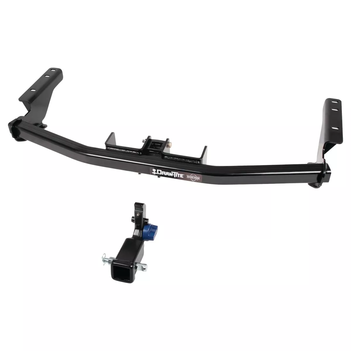 Draw-tite Hidden Hitch Completely Hidden Trailer Hitch 2" Removable Receiver, Black for Select Infiniti QX60, Nissan Pathfinder 76904