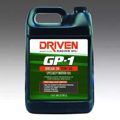 Driven GP-1 Specialty Conventional Break-In Oil 20W50