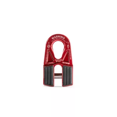 Factor 55 Flatlink-E Expert Winch Shackle Mount Red