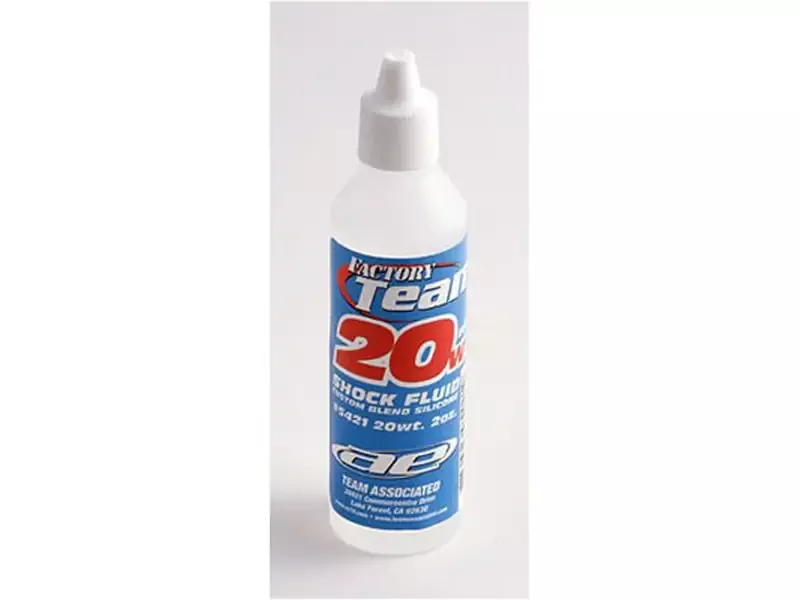 Factory Team Silicone Shock Fluid, 20Wt (200 cSt) 2oz