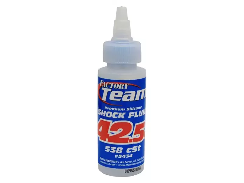 Factory Team Silicone Shock Fluid, 42.5Wt (538 cSt) 2oz