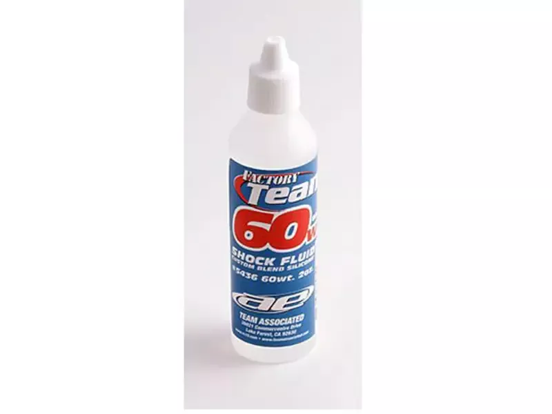 Factory Team Silicone Shock Fluid, 60Wt (800 cSt) 2oz