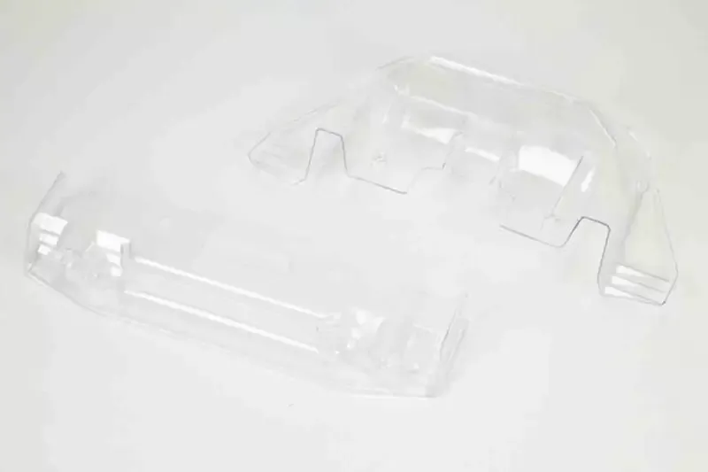 Felony 6S Trimmed Splitter and Diffuser (Clear): ARA410012