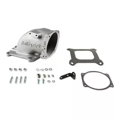 Holley Intake Elbow 4150 Ford TB Flange