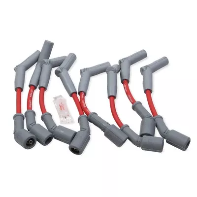 Holley LS 6.2L Spark Plug Wire Set 45-Deg Red