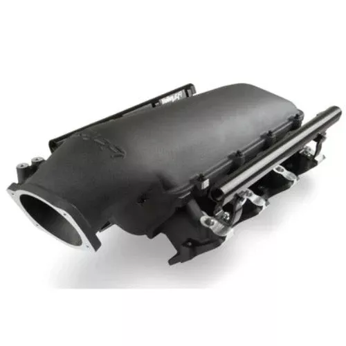 Holley LS3 Low Ram Intake Kit Single Injector Top Feed, Black