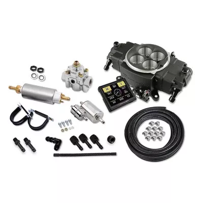 Holley Sniper EFI Stealth 4150 Black Finish Master Kit