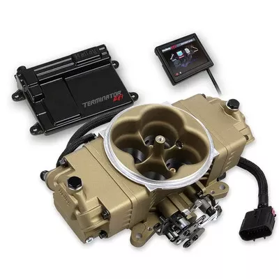 Holley Terminator Stealth EFI KitClassic Gold Finish