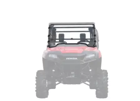 HONDA PIONEER 700 SCRATCH RESISTANT FLIP DOWN WINDSHIELD