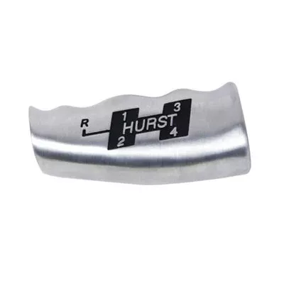 Hurst T-Handle Shifter Knob - Brushed 4-Speed Pattern