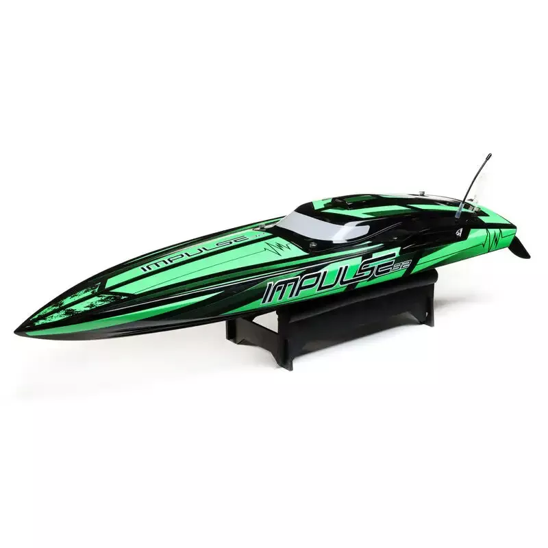 Impulse 32″ Brushless Deep-V RTR with Smart, Black/Green
