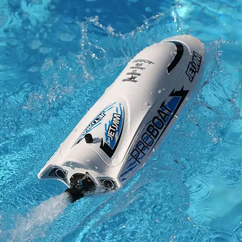 Jet Jam 12″ Pool Racer, White: RTR