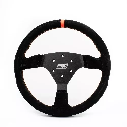 MPI Track Day Steering Wheel 13" Flat Suede
