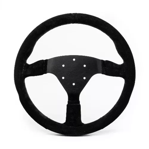 MPI Track Day Steering Wheel 14" Full Black Flat